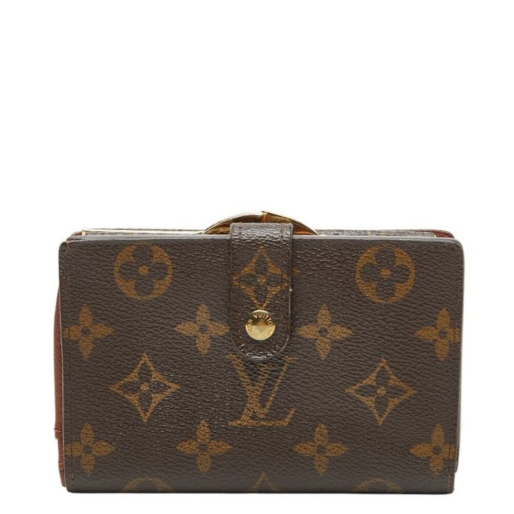 Louis Vuitton Monogram Portefeuille Viennois Bifold Wallet Brown